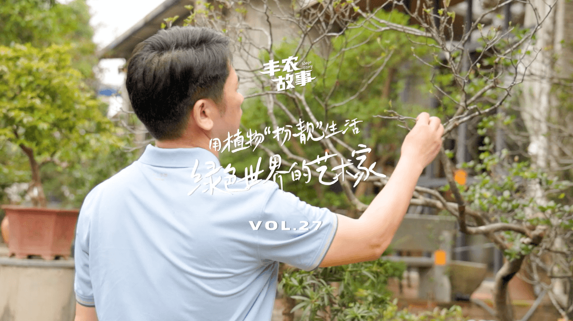 17年，他用一草一木去点亮了一个个家。
